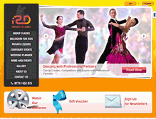 Tablet Screenshot of inspiration2dance.com